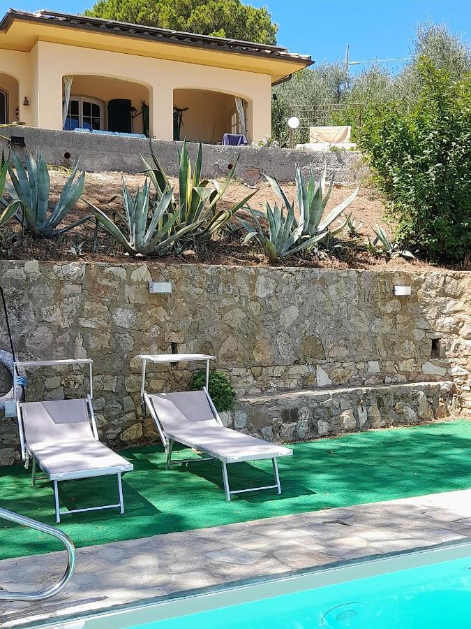Villa Gualdo Piscina Vista Mare カポリーヴェリ エクステリア 写真