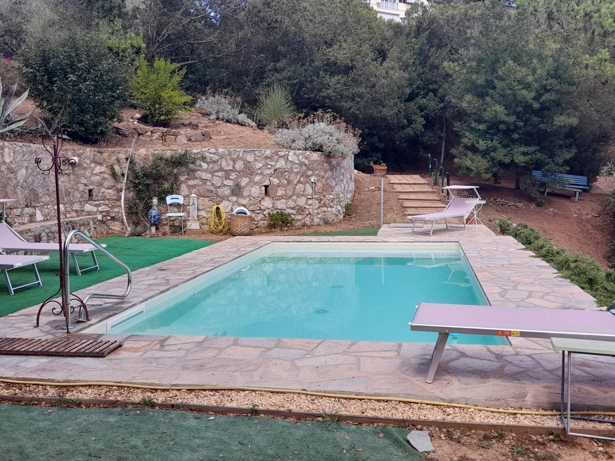 Villa Gualdo Piscina Vista Mare カポリーヴェリ エクステリア 写真