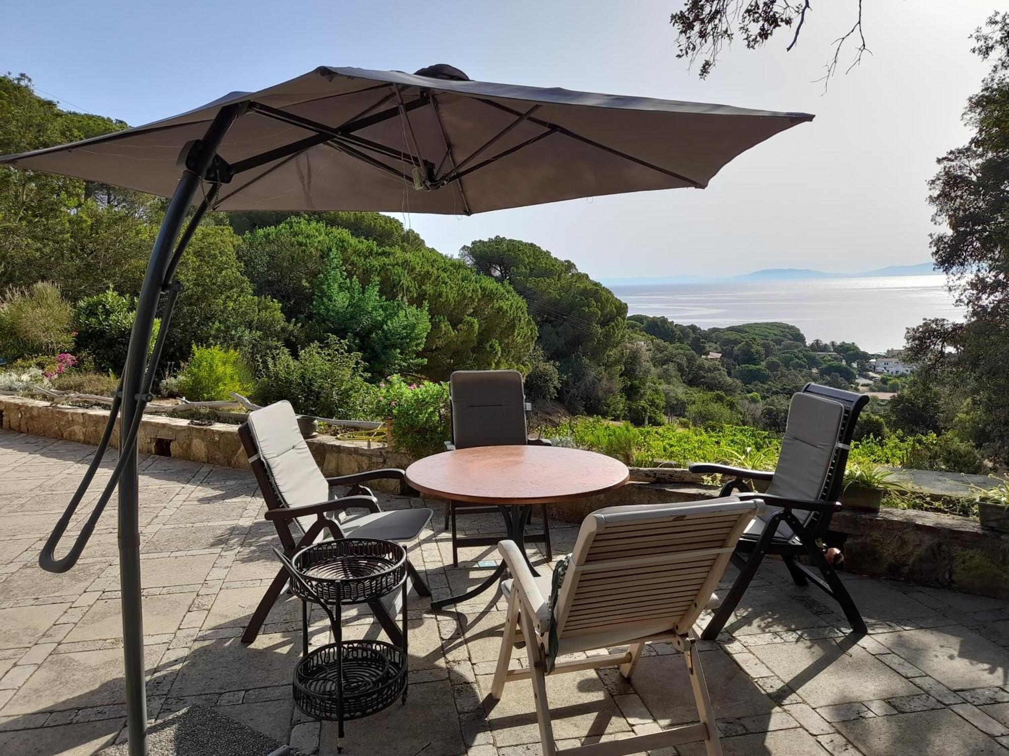 Villa Gualdo Piscina Vista Mare カポリーヴェリ エクステリア 写真